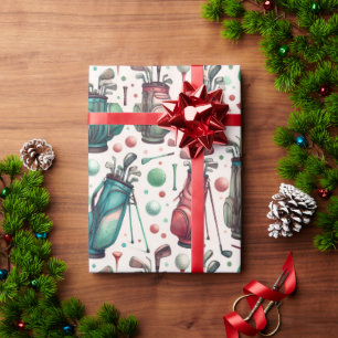 Papier Cadeau Fête du Golf
