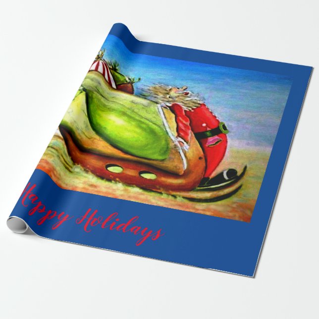 Papier Cadeau Fêtes (Déroulé)