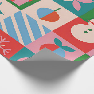 🎅 Papier Cadeau Fêtes de Noël Décor Cadeau Festif
