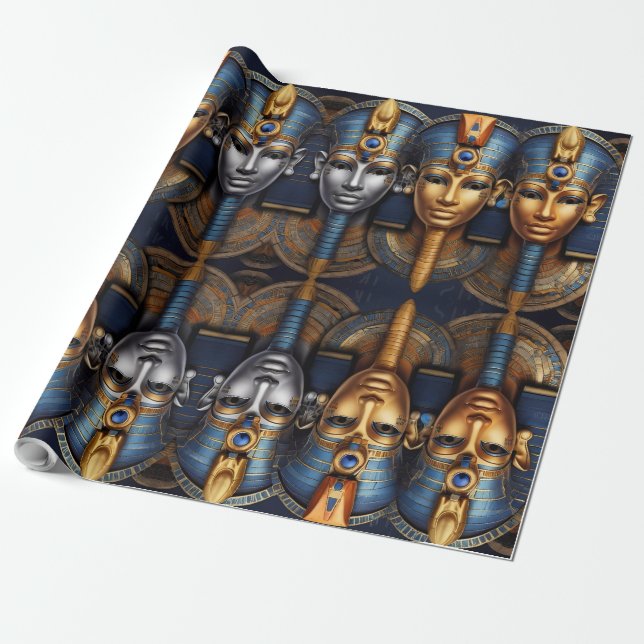 Papier Cadeau Feu des dieux (Déroulé)