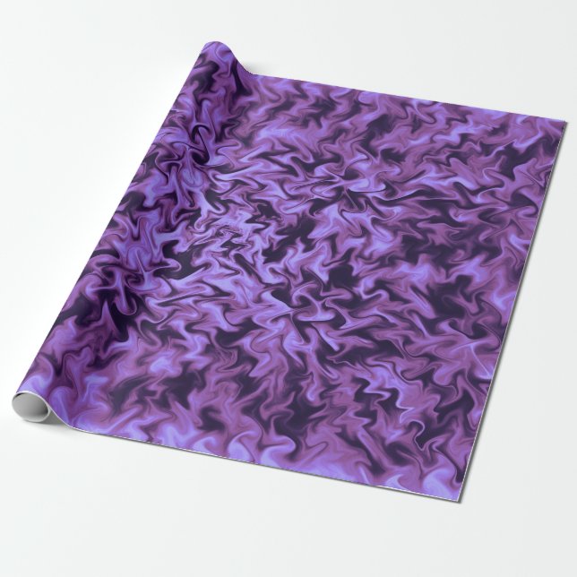Papier Cadeau Feu Violet (Déroulé)