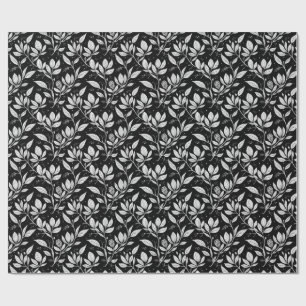 Papier Cadeau Feuillage monochrome esthétique botanique