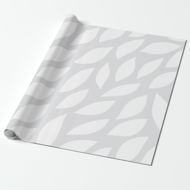 Papier Cadeau feuille d'arbre (Déroulé)