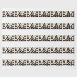 Papier Cadeau Feuille d'autocollants de la Passion du Christ - C