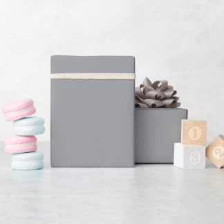 Papier Cadeau feuille grise simple de matériau partiellement dér