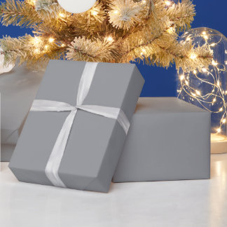 Papier Cadeau feuille grise simple de matériau partiellement dér
