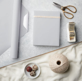 Papier Cadeau feuille ou fond gris clair