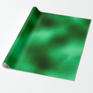 Papier Cadeau Feuille Verte