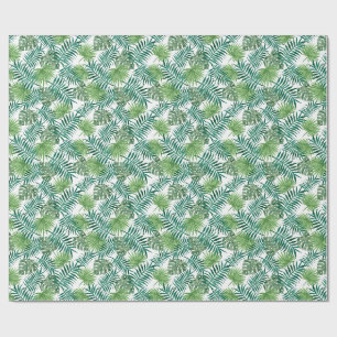 Papier Cadeau Feuilles de jungle
