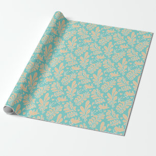 Papier Cadeau Feuilles tropicaux