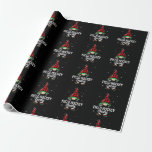 Papier Cadeau Field Hockey Gnome Buffalo Plaid Matching Family C<br><div class="desc">C'est un gant de Christmas. Votre famille,  les amis ou les children aimeront que vous fassiez ce que vous voulez. Wishing you and your familiy and friends a Merry Christmas.</div>
