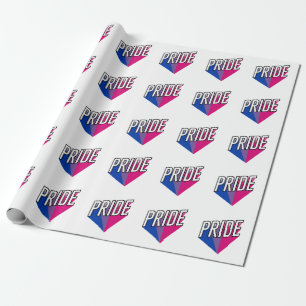 Papier Cadeau Fierté bisexuelle éclatée