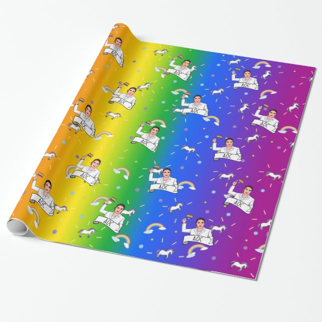 Papier Cadeau Fierté de l'AOC (Déroulé)