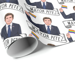 Papier Cadeau Fierté du maire Pete