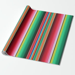 Papier Cadeau Fiesta couvrante mexicaine de Serape d'Espagnol