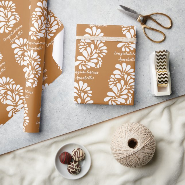 Papier Cadeau Fiesta mexicaine de talavera en terre cuite person (Artisanat)