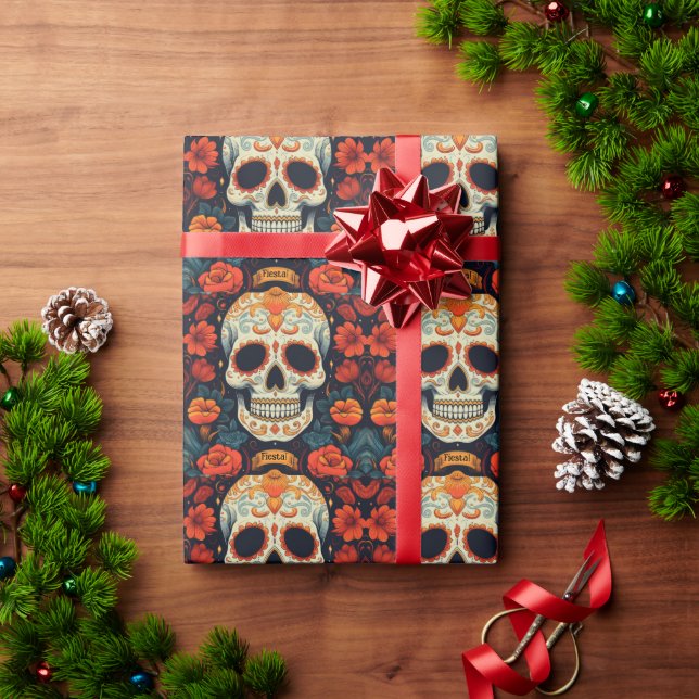 Papier Cadeau Fiesta ! PARTI mexicain (Cadeau de vacances)