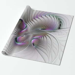 Papier Cadeau Figure de fantaisie abstraite moderne timide Art f