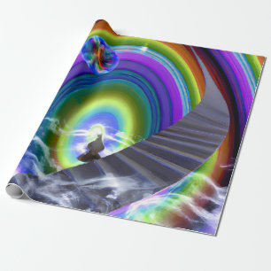 Papier Cadeau Figure de mystère au Stargate interdimensionnel