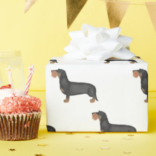 Papier Cadeau Fil mignon Haired Dachshund Chien de saucisse