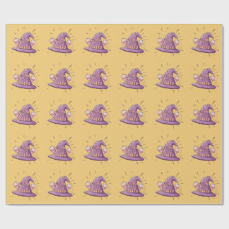 Papier Cadeau Fille Halloween - Le chemin du sorcier vers les do