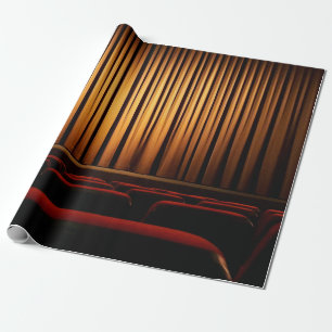 Papier Cadeau Film cinéma théâtre rideau cinéma