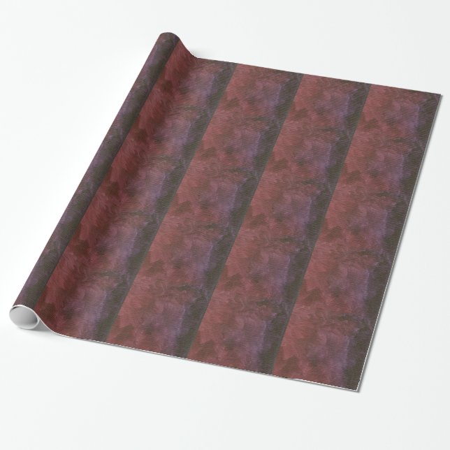 Papier Cadeau Finition fausse violet brossé (Déroulé)