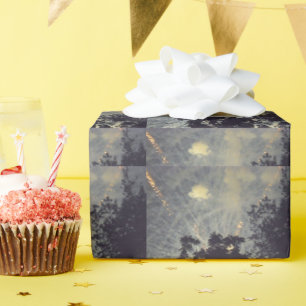 Papier Cadeau Fireworks 19 papier d'emballage mat