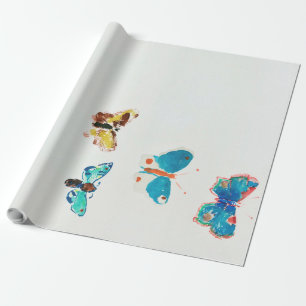 Papier Cadeau Five Butterflies