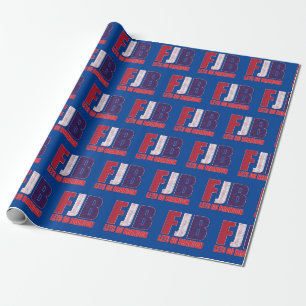 Papier Cadeau FJB - Lets Go Brandon