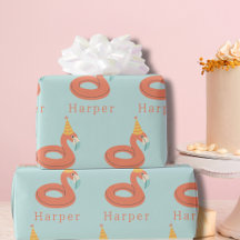 flamant rose gonflable pour enfants fête d'anniver