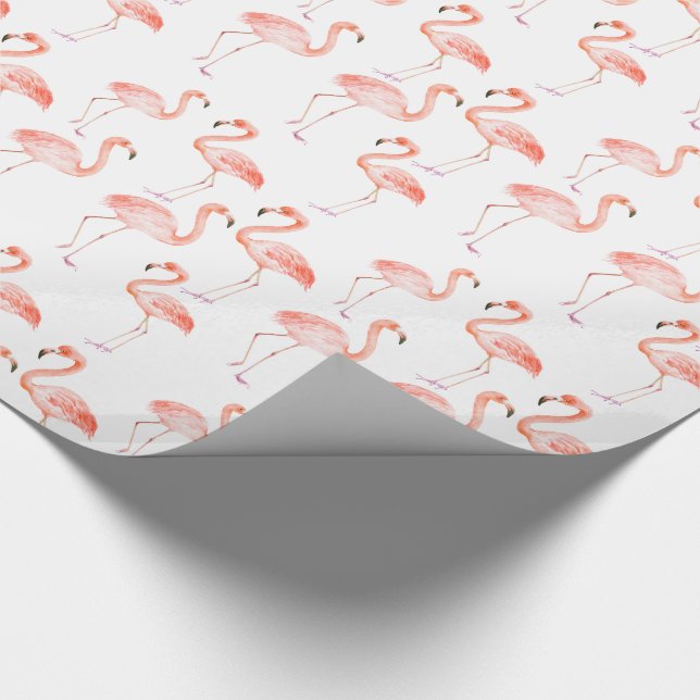 Papier Cadeau Flamants roses roses (Coin)