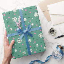 Flammes de neige vert pâle Noël