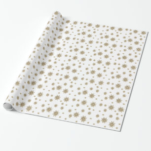 Papier Cadeau Flèche dorée