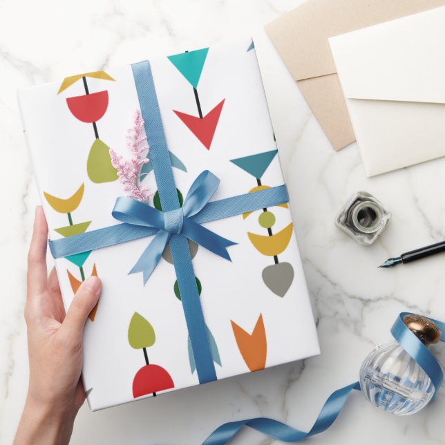 Papier Cadeau Flèches colorées (Cadeaux)
