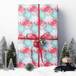Papier Cadeau Flèches rouges de Noël<br><div class="desc">Faites scintiller vos cadeaux de Noël avec ce papier d'emballage festif rouge, bleu et blanc. Doté d'un motif complexe de flocons de neige qui se chevauchent en gras rouge et bleu cool, ce papier d'emballage ajoute une touche vibrante à tout présent. Parfait pour les fêtes de fin d'année, les réunions...</div>