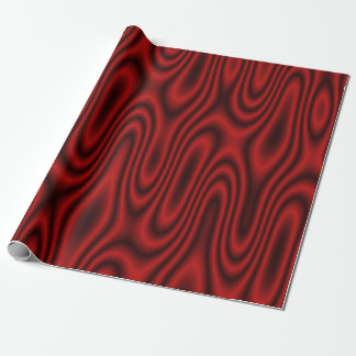 Papier Cadeau Flèches rouges et noires