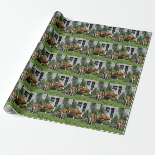 Papier Cadeau Fleckvieh soif