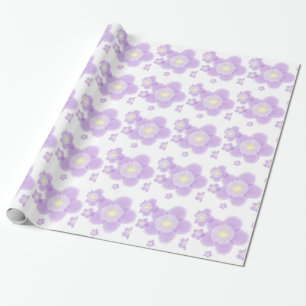 Papier Cadeau Fleur aquarelle