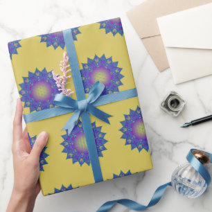 Papier Cadeau Fleur De Vie - Mandala Indien 3
