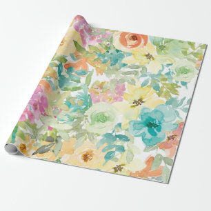Papier Cadeau Fleur du coeur saignant