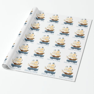 Papier Cadeau Fleur printanière