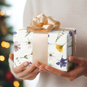 Papier cadeau Fleur sauvage Floral Garden Party