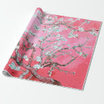 Papier Cadeau Fleurs d'amandier Rose Van Gogh<br><div class="desc">« Offrez avec art,  emballez avec beauté. »</div>