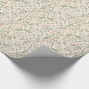 Papier Cadeau Fleurs de papier faites maison de Rosebud de roses