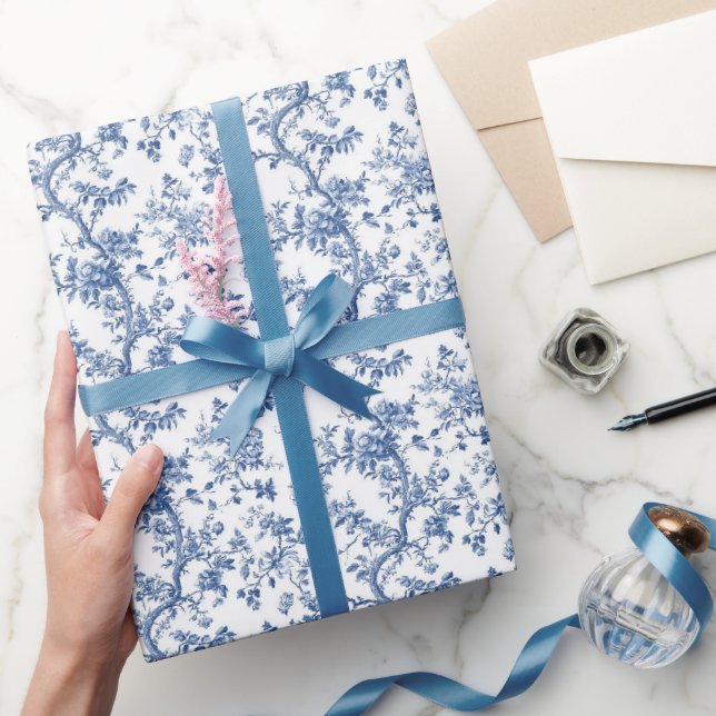 Papier Cadeau Fleurs de Saule Vintage (Cadeaux)