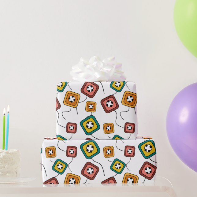 Papier Cadeau Fleurs MCM  (Cadeaux de fête)