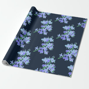 Papier Cadeau Fleurs Pastel Blossom Nature Jardin Pétale