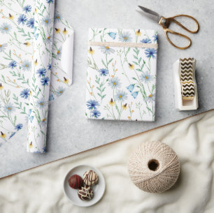 Papier Cadeau Fleurs sauvages