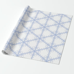 Papier Cadeau Flocon de neige